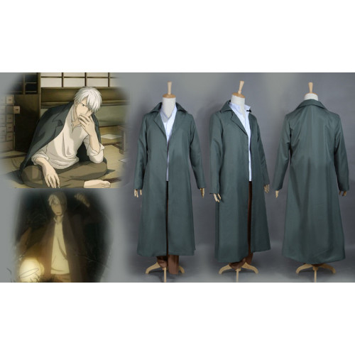 Mushishi Ginko Yoki Dark Green Cosplay Costume