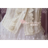 Magic Tea Party Cultivates Qi Short Sleeves Lolita Blouse with Lace Ruffles