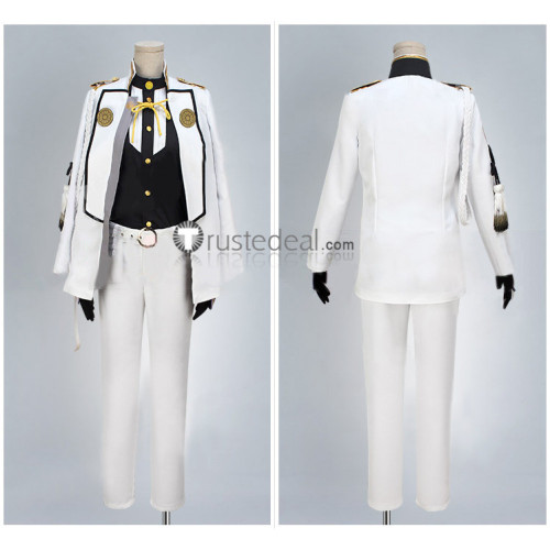 Touken Ranbu Higekiri White Cosplay Costume