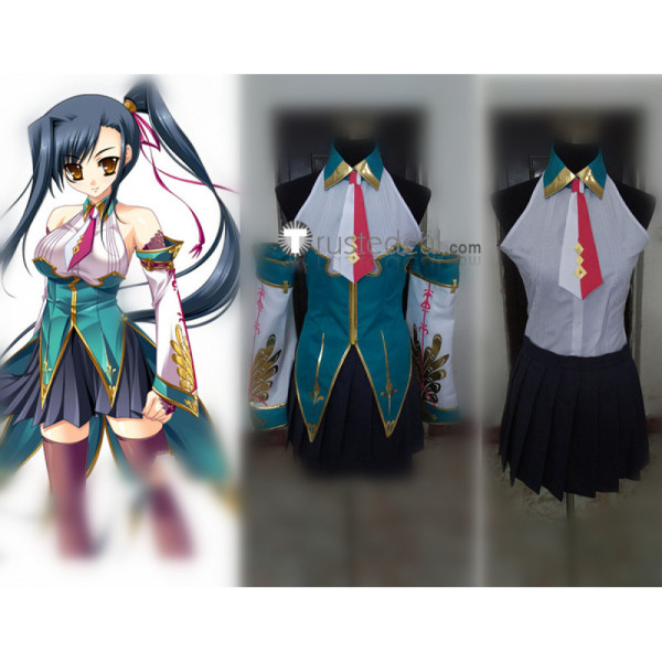 Shin Koihime Musou Kan'u Unchou Aisha Cosplay costume