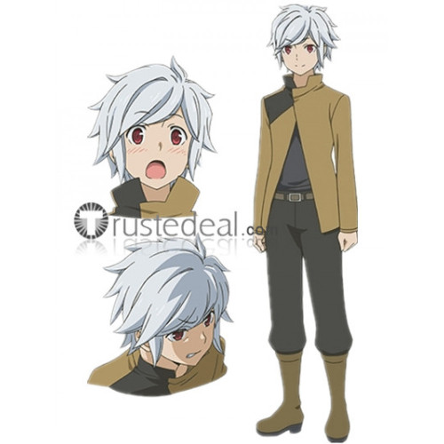 DanMachi Familia Myth Hestia Familia Bell Cranel Jacket Cosplay Costume