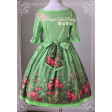 Magic Tea Party Garden OP Lolita Dress