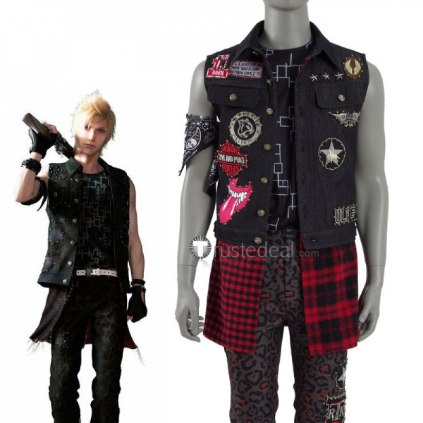 Final Fantasy XV 15 Prompto Argentum Cosplay Costume