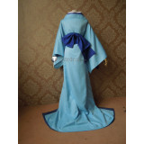 Hell Girl Jigoku Shoujo Girl from Hell Hone Onna Blue Kimono Cosplay Costume 1