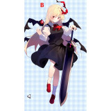 Touhou Project Rumia Black White Cosplay Costumes