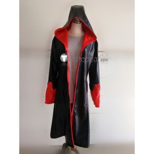 DMC5 Game Devil May Cry Dante Cosplay Costume Jacket PU Overcoat