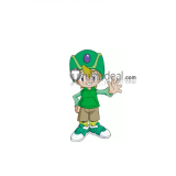 Digimon Adventure Takaishi Takeru Green Cosplay Costume
