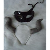 Inu x Boku SS Shoukiin Kagerou Mask and Horns Cosplay Accessories