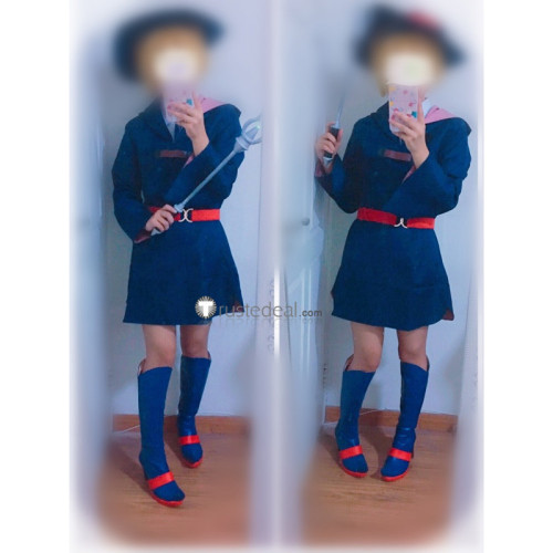 Little Witch Academia Lotte Yansson Cosplay Boots Shoes
