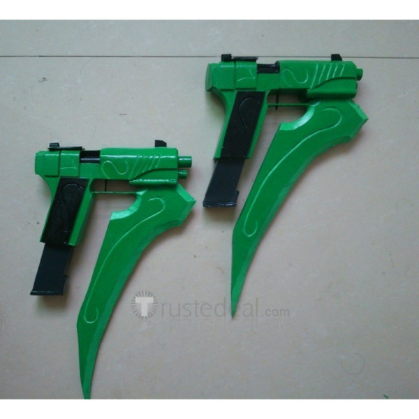 RWBY Lie Ren Pistols Guns Stormflower Cosplay Weapons Accessories