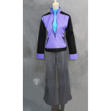 Pokemon Trainer Paul Purple Cosplay Costume