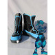 Kingdom Hearts Sora Black Blue Cosplay Boots Shoes