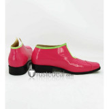 Jojo's Bizarre Adventure Pannacotta Fugo Pink Cosplay Shoes Boots