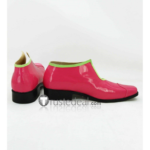 Jojo no Kimyou na Bouken Vento Aureo  Pannacotta Fugo Pink Cosplay Shoes