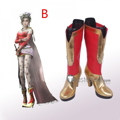 Final Fantasy VI Terra Branford Tina Cosplay Boots Shoes