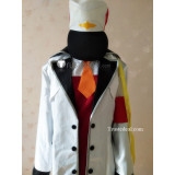 Darling in the Franxx Zero Two Code 002 Pilots Coat Hat Cosplay Costume