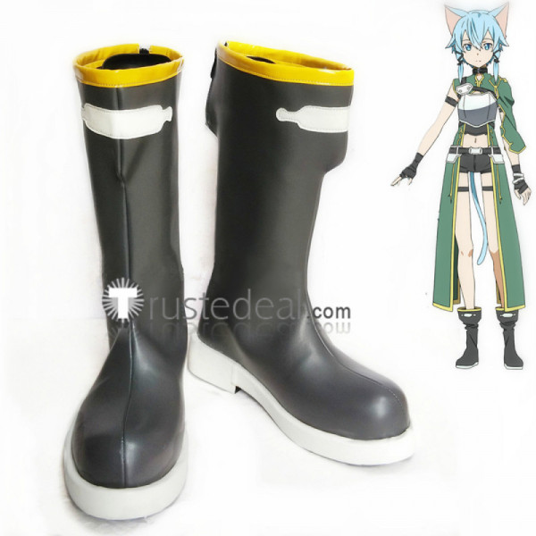 Sword Art Online ALO Sinon Cait Sith Cosplay Boots Shoes