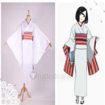 Noragami Shinki Nora White Kimono Cosplay Costume