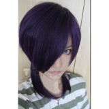 The Devil Is A Part Timer Hataraku Maou sama Lucifer Purple Cosplay Wig