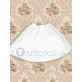 Cotton White Short Sleeves Lolita Dress(CX504)