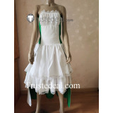 Pokemon Gijinka Gardevoir White Green Cosplay Costume