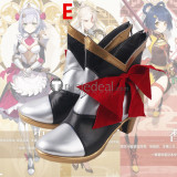 Genshin Impact Qiqi Keqing Paimon Klee Noelle Cosplay Shoes Boots