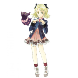 Tales of Xillia 2 Elize Lutus Blue Cosplay Costume
