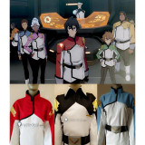 Voltron Legendary Defender 8 Keith Lance Pidge Hunk Shiro Allura Team Jacket Cosplay Costumes