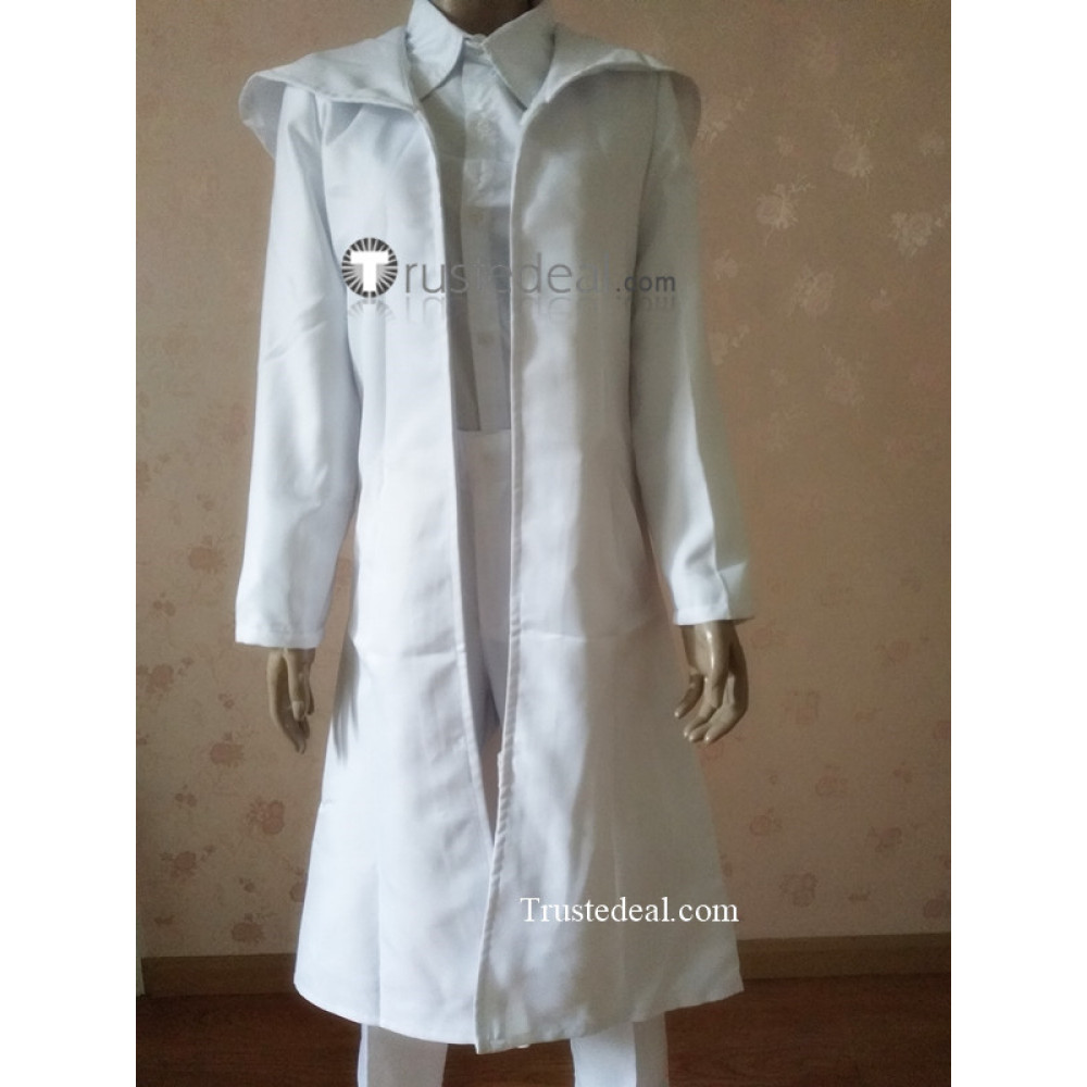 Devilman Crybaby Ryo Asuka White Coat Cosplay Costume