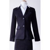 Psycho-Pass Tsunemori Akane Lady's Black Suit Cosplay Costume