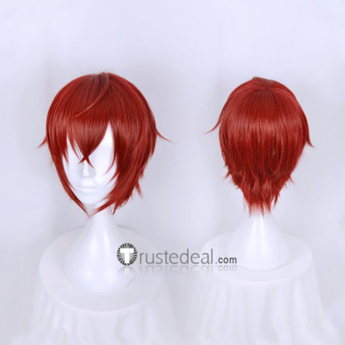 Ensemble Stars Knights Tsukasa Suou Red Cosplay Wig