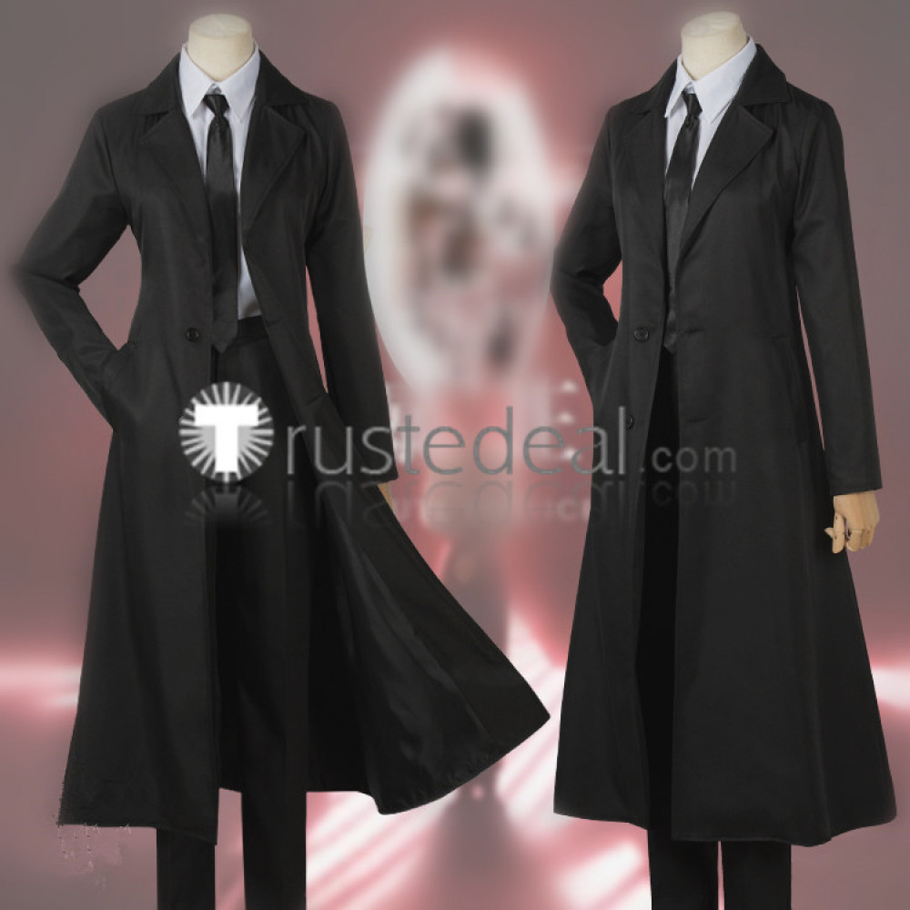 Chainsaw Man Makima Denji Devil Hunter Black White Uniform Cosplay Costumes