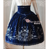 Magic Tea Party Embroidery High Waist Lolita Skirt