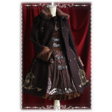 Infanta Elegant Embroidery Warm Lolita Coat