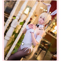 Yosuga no Sora Sora Kasugano Bunny Girl White Cosplay Costume