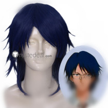 Prince of Tennis Yushi Oshitari Blue Cosplay Wig