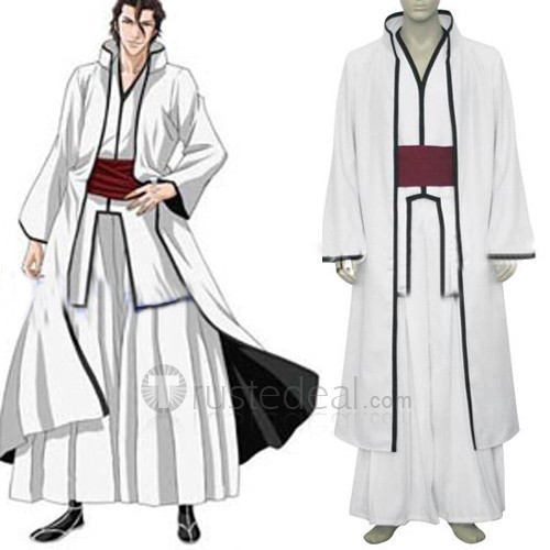 Bleach Aizen Sousuke Arrancar Cosplay Costume