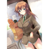 Strike Witches Charlotte E Yeager Cosplay Costume