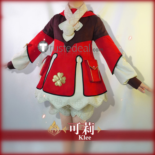 genshin impact game anime cosplay character paimon klee diluc