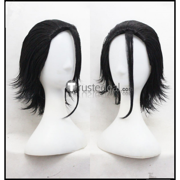 One Piece Sir Crocodile Black Cosplay Wig