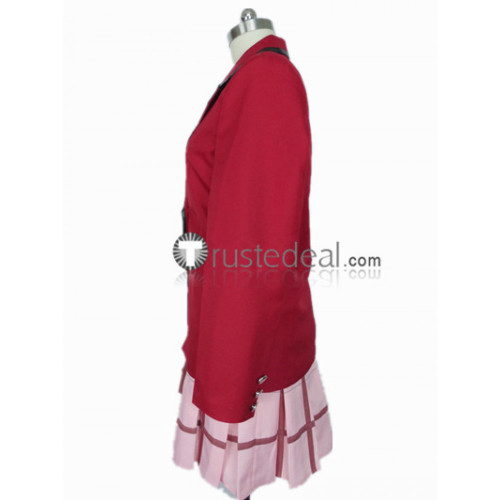 Ikkitousen Battle Vixens Ryofu Housen Red Uniform Cosplay Costume