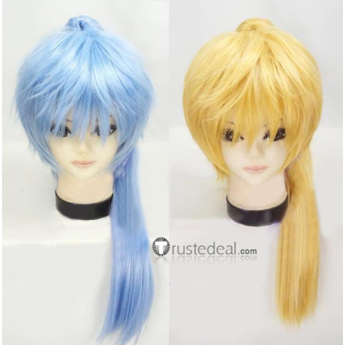 Kurokos Basketball Kuroko Tetsuya Kise Ryota Genderbend Female Gilrs Blue Blonde Cosplay Wigs