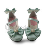 Elegant Bows Lolita Heels Shoes
