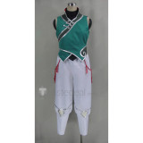 RWBY Volume 4 Lie Ren Green White Cosplay Costume