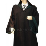 Harry Potter Slytherin Cosplay Overcoat and Necktie and Sweater and Shirt Set