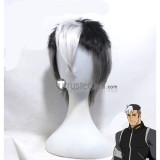 Voltron Legendary Defender Takashi Shiro Shirogane Black Gray White Cosplay Wig