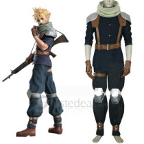 Final Fantasy VII Crisis Core Cloud Strife Cosplay Costume