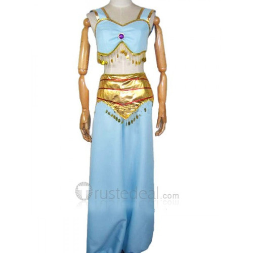 Aladdin Disney Princess Jasmine Cosplay Costume