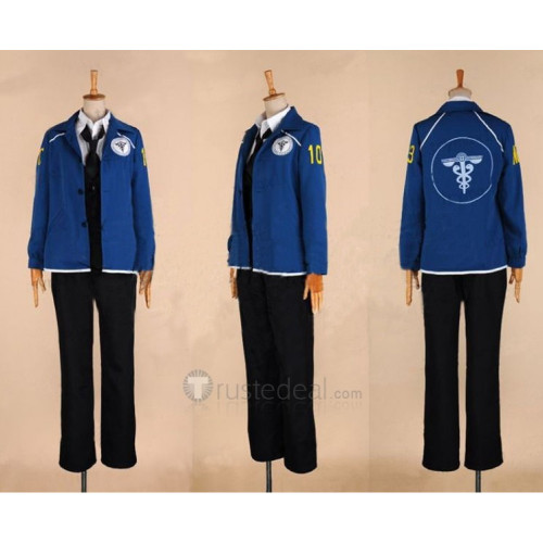Psycho-Pass Ginoza Nobuchika Blue Jacket Cosplay Costume