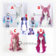 League of Legends LOL Spirit Blossom Ahri Kindred cassiopeia Pink White Blue Purple Cosplay Wig